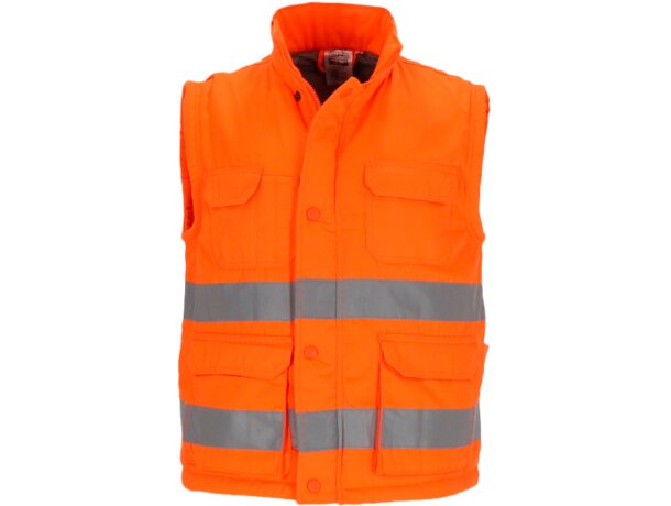 Chaleco alta visibilidad Anchorage acolchado profesional detalle 2