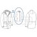 Parka 3 en 1 Avenue impermeable con forro polar extraíble detalle 1
