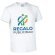 Camiseta corporativa Racing de algodón 160g con cuello adaptable detalle 1