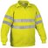 Sudadera de felpa con bandas reflectantes Valento personalizada amarillo alta visibilidad