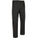 Pantalón laboral de corte clásico para hombre Valento negro