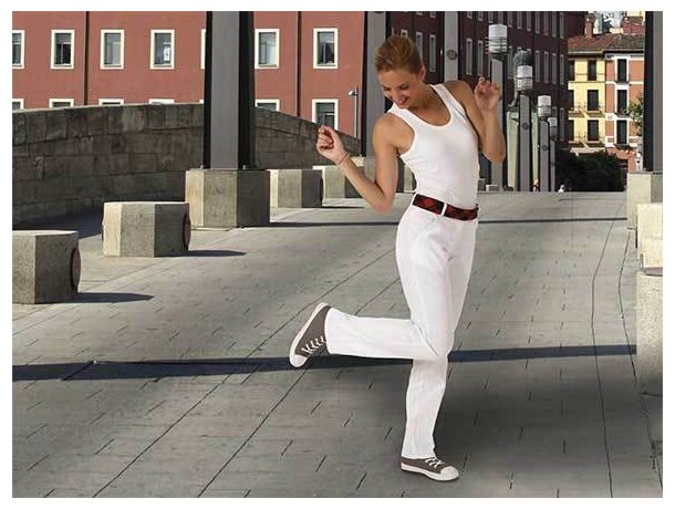 Pantalón multiusos con bolsillos para mujer Valento personalizada