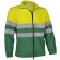 Sudadera de tejido polar con antireflectante Valento verde