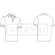 Polo manga corta diversos colores unisex poliéster 170 g/m2 detalle 1