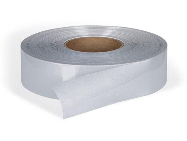 Cinta retro-reflectante termoadhesiva Transit 100m x 5cm detalle 1