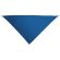 Pañuelo de forma triangular Valento personalizado azul royal