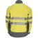 Chaqueta reflectante poliéster-elastano tejido bi-elástico cortavientos detalle 4