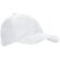 Gorra Minneapolis de algodón sarga con ajuste velcro Blanco