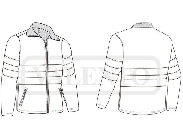 Chaqueta softshell WUTAN Valento detalle 1