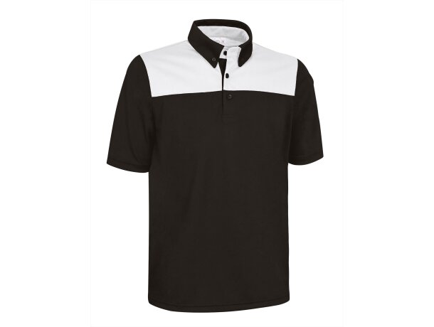 Polo manga corta poliéster 190 g/m2 detalle 1
