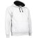 Sudadera de felpa Valento blanca