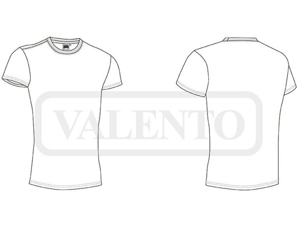 Camiseta elástica SAIGGON Valento detalle 1