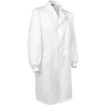 Bata sanitaria publicitaria Cluster sarga mezcla con velcro