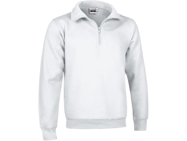 Sudadera WOOD cremallera felpa perchada con puños canalé detalle 5