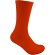 Calcetín deportivo Travis con algodón de rizo y refuerzos Naranja fiesta