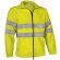 Sudadera de tejido polar con antireflectante Valento amarillo alta visibilidad
