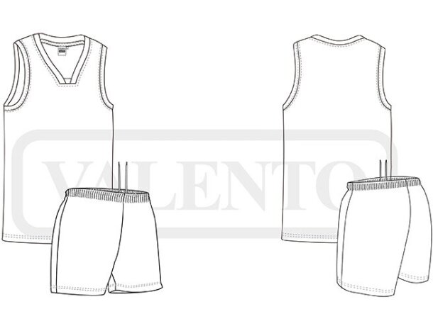 Conjunto deportivo Houston de poliéster con secado rápido detalle 1