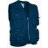 chaleco con multiples bolsillos en colores valento personalizado azul
