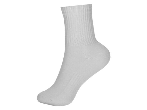 Calcetín deportivo Travis con algodón de rizo y refuerzos detalle 1