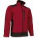 Chaqueta softshell SAPONI Valento Rojo loto/negro