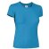 Camiseta ajustada de mujer 190 gr de Valento Valento azul claro para empresas