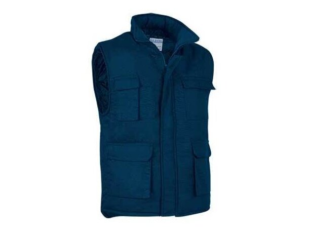 Chaleco polar multibolsillos Valento azul