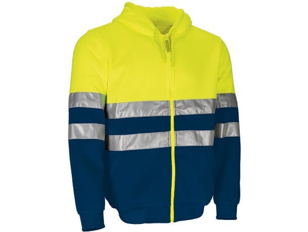 Sudadera alta visibilidad Brantford con capucha detalle 5