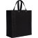 Bolsa Emily de tnt reutilizable con acabado gofrado Negro