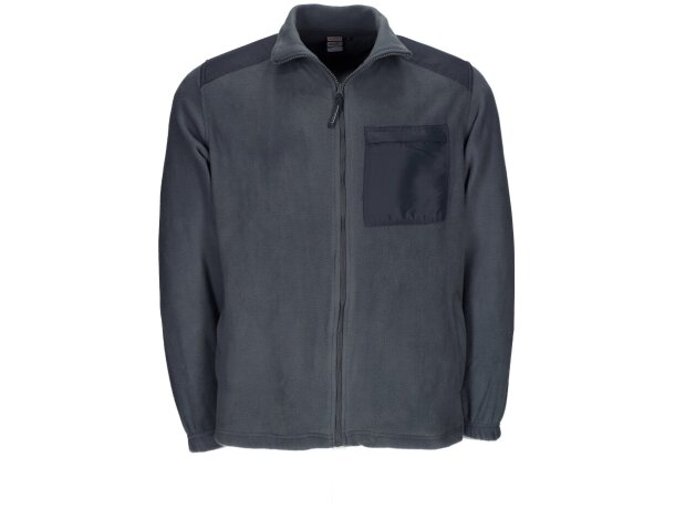 Forro polar unisex poliéster con tres bolsillos 300 g/m2 detalle 2