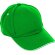 Gorra Play de algodón sarga con ajuste velcro adulto Verde botella