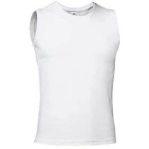 Camiseta sin mangas unisex 190 gr Valento negra personalizado Camiseta sin mangas unisex 190 gr Valento negra personalizado
