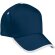 Gorra básica combi valento personalizada para un estilo único Azul marino orion