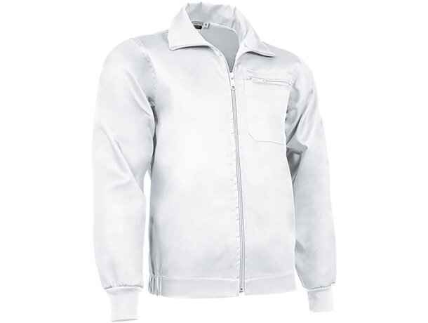 Chaquetas de trabajo con logo Galen sarga 210g puños elásticos detalle 1