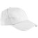 Gorra básica en algodón Valento blanca