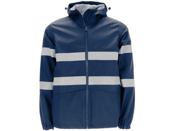 Chaqueta de lluvia Ferguson impermeable alta visibilidad detalle 2