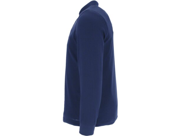 Polo manga larga Valiant para uniforme laboral profesional detalle 3