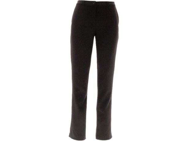 Pantalón laboral Diana mujer con sarga bi-elástica repelente detalle 3