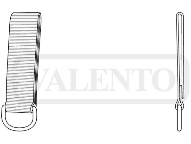 Colgador para cinturón táctico Rush canvas impermeable detalle 1