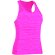 Camiseta técnica mujer Lucy sin mangas transpirable Rosa vigore