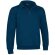 Sudadera de felpa con media cremallera Valento azul barata