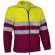 Sudadera de tejido polar con antireflectante Valento gris