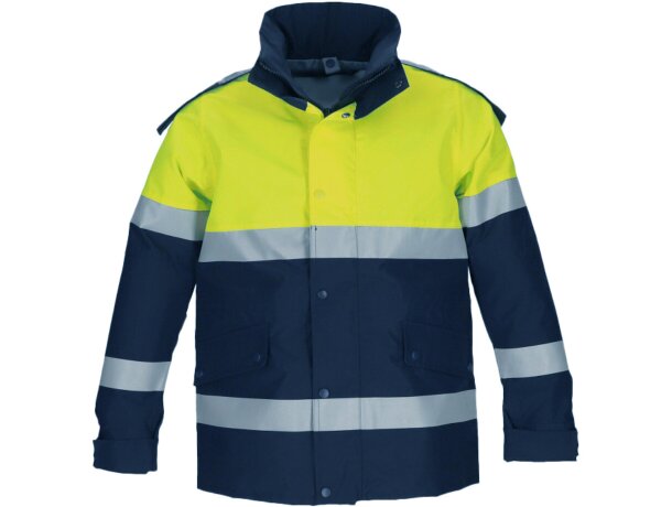 Parka 2 en 1 Murray con certificación EN 20471 alta visibilidad detalle 2