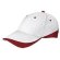 Gorra llamativa de colores combinados Valento personalizada blanca