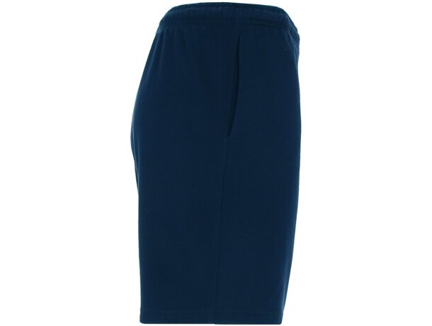 Pantalón corto deportivo Galius azul marino con cintura elástica detalle 5