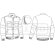 Chaqueta desmontable alta visibilidad Donegal con chaleco detalle 1