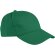 Gorra esencial valento estilo toronto Verde kelly