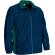 Chaqueta polar Thunder bicolor de doble capa para trabajo Azul marino orion/verde botella