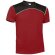 Camiseta técnica de manga corta 150 gr Valento personalizada roja