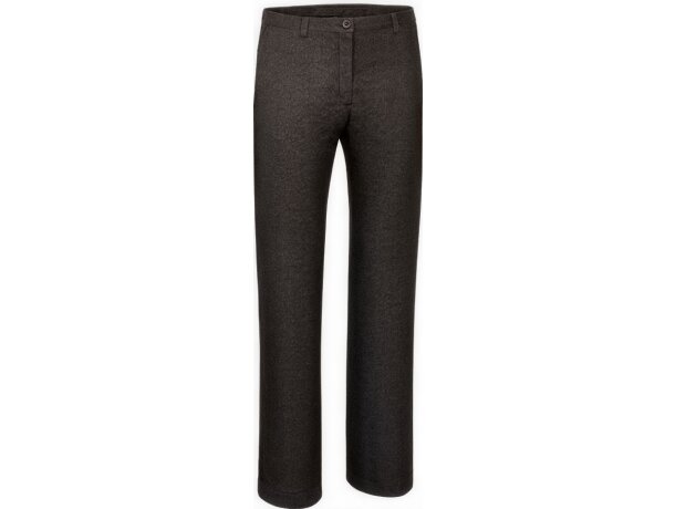 Pantalón laboral Diana mujer con sarga bi-elástica repelente detalle 6