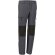 Pantalón técnico unisex de poliamida 200 g/m2 Dator Gris cemento/naranja fiesta